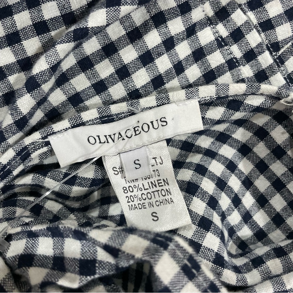 Olivaceous Gingham Shorts - Picture 12 of 13